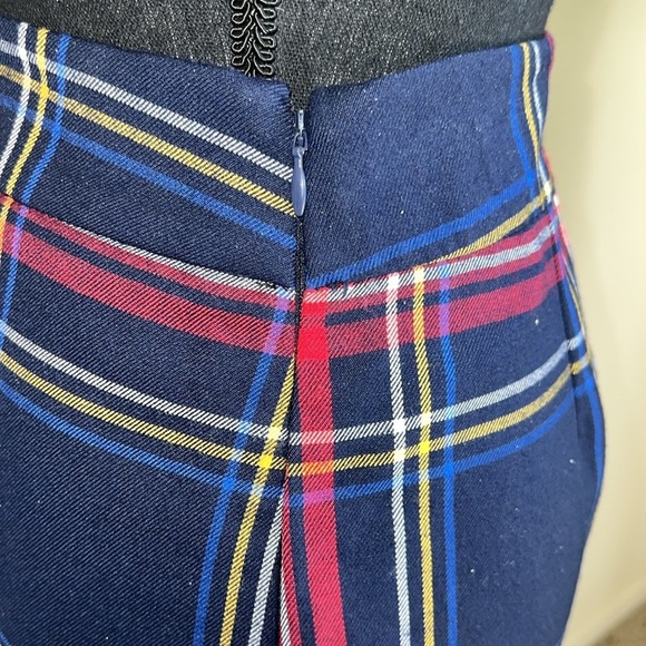 Talbots Women’s Tartan Red Plaid A-Line Classic Skirt Size 8 NEW Zipper! - Picture 9 of 12